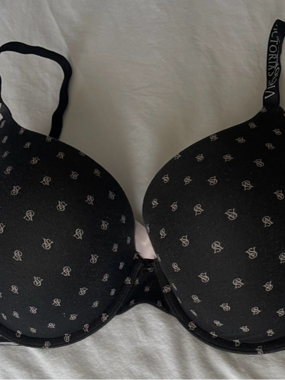 Victoria's Secret everyday bra with side Logo (light pink/blk)